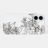 スマートフォンケース iPhone 16 HOESJE (Achterkant horizontaal)