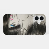 スマートフォンケース iPhone 16 HOESJE (Achterkant horizontaal)