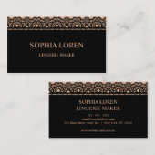 セクシーなレース VISITEKAARTJE (Voorkant / Achterkant)