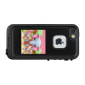 ゾウさんファミリー LifeProof iPhone HOESJE (Achterkant (horizontaal))