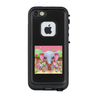 ゾウさんファミリー LifeProof FRÄ’ iPhone SE/5/5s HOESJE
