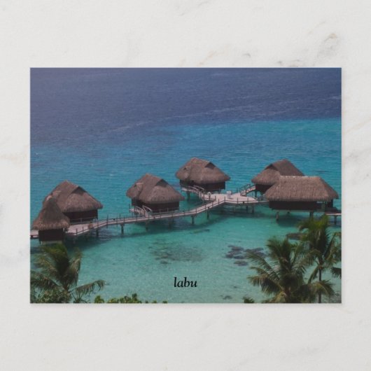 タ ヒ チ BRIEFKAART (Voorkant)