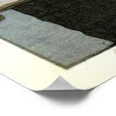 タ ー ジ・ハ ル, Taj Mahal, Hiroshi Yoshida, Woodcut Poster (Hoek)