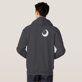 ダークパーカー HOODIE (Achterkant volledig)