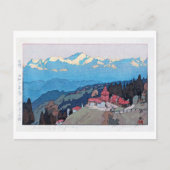 ダ ー ン 朝, Morning of Darjeeling, Hiroshi Yoshida Briefkaart (Voorkant)