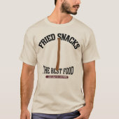 チュロス(チョコ)(ビンテージ風) T-SHIRT (Voorkant)