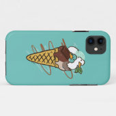 チョコミントアイスアヒル Case-Mate iPhone CASE (Achterkant (horizontaal))