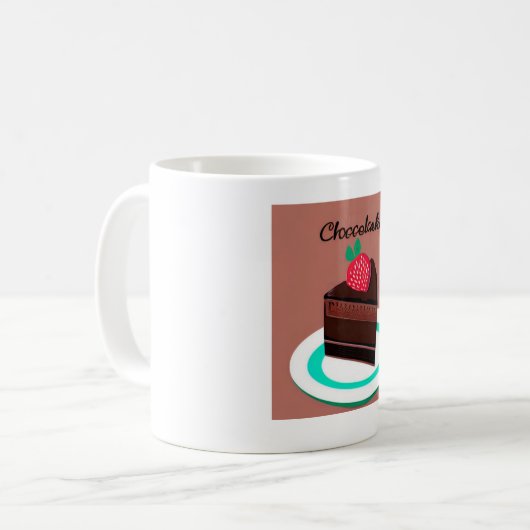 チョコレートケーキ KOFFIEMOK (Voorkant links)