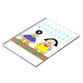 チョンボリ君とゆきんこちゃん NOTITIEBOEK (Linkerzijde)