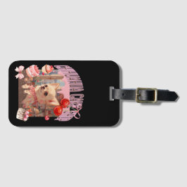 チワワのケーキ屋さん、スイーツ、子犬、リボン、cherry,girly好きのための bagagelabel