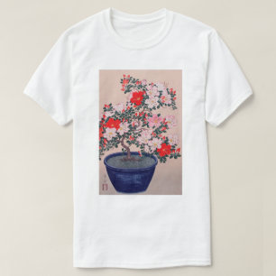 ツ ツ 盆 栽, 小の Bonsai Azalea Koson, Ukiyo-e T-shirt