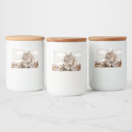 デグーの入れ物 ◈Rodent◈ Voedselcontainer Etiket