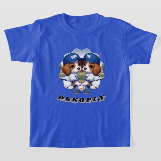 デコピン #1 子ども T-SHIRT (Laagn)