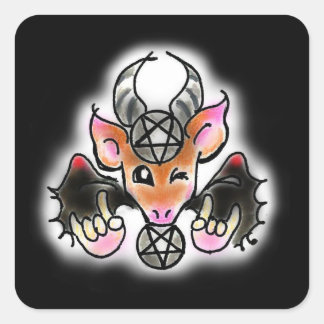 デビル(悪魔)ちゃん VIERKANTE STICKER