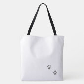 トイプードル×パピヨン TOTE BAG (Achterkant)