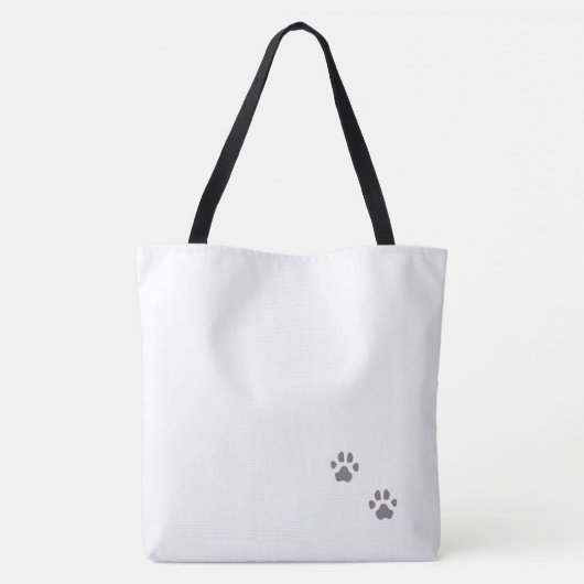 トイプードル×パピヨン TOTE BAG (Achterkant)