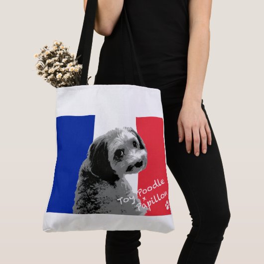 トイプードル×パピヨン TOTE BAG (Dichtbij)