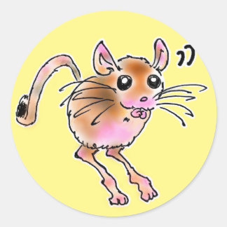 トビネズミちゃん ラウンドシール RONDE STICKER