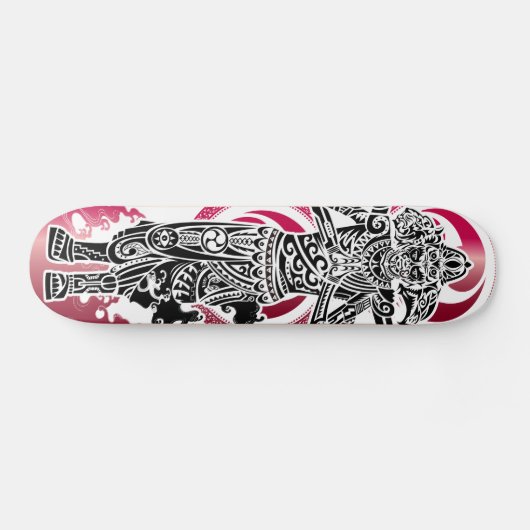 トライバル阿修羅 SKATEBOARD (Horizontaal)