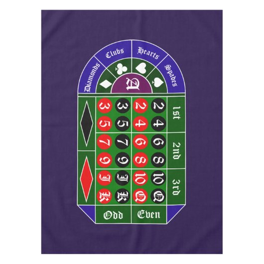 トランプルーレット TAFELKLEED (Voorkant)