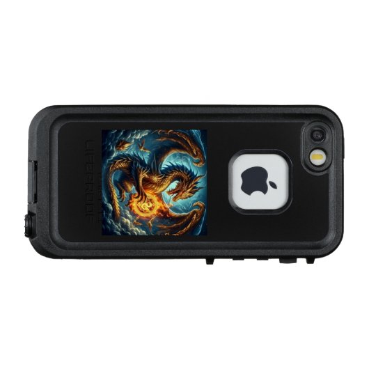 ドラゴン降臨！ LifeProof iPhone HOESJE (Achterkant (horizontaal))