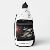 ニシン　利尻　あらゆる生命たちへ感謝と祈りをささげます。 SLING BAG (Voorkant)