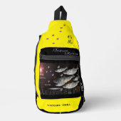 ニシン　利尻　あらゆる生命たちへ感謝と祈りをささげます。 SLING BAG (Voorkant)