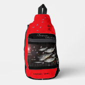 ニシン　礼文　あらゆる生命たちへ感謝と祈りをささげます。 SLING BAG (Voorkant)