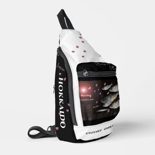 ニシン　礼文　あらゆる生命たちへ感謝と祈りをささげます。 SLING BAG (Linkerhoek)