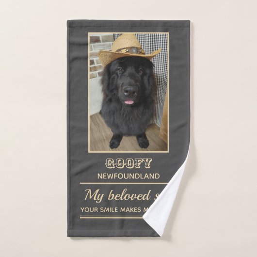 ニューファンドランドハンドタオル ハンドタオル HANDDOEK (Handdoek)