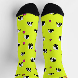 ネオンイエローのかわいいパンダ♡ SOKKEN