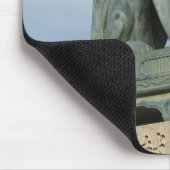 ネ van de keuken キ (Fox) met Key in Mouth Muismat (Hoek)