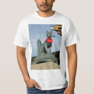 ネ van de keuken キ (Fox) met Key in Mouth T-shirt