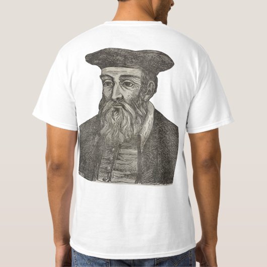 ノストラダムス T-SHIRT (Achterkant)