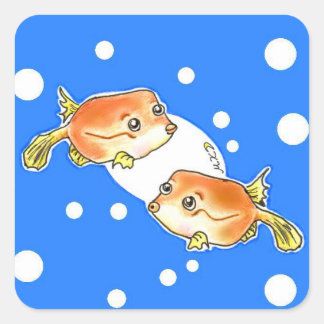 ハコフグちゃん VIERKANTE STICKER