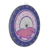 ハムスターと回し車 DARTBORD (Voorkant Links)