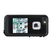 ハローうさぎちゃん💛   LifeProof iPhone HOESJE (Achterkant (horizontaal))