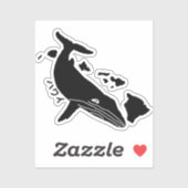 ハ ワ 島 諸 ザ  onder イ sticker (Vel)