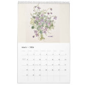 バラとお花のカレンダー KALENDER (Mar 2026)