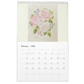 バラとお花のカレンダー KALENDER (Feb 2026)