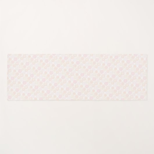 バラ(アイボリー) ヨガマット YOGAMAT (Voorkant (horizontaal))