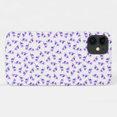 バラ(パープル) Case-Mate iPhone CASE (Achterkant (horizontaal))