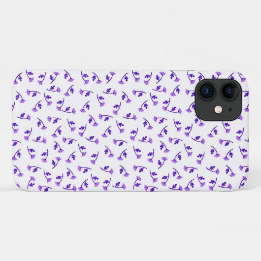 バラ(パープル) Case-Mate iPhone CASE (Achterkant (horizontaal))