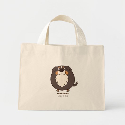 バーニーズ「バニたま」<名入れ> MINI TOTE BAG (Voorkant)