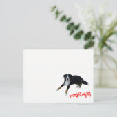 バ ー op ウ op het ニ ー op het ズ briefkaart (Staand voorkant)