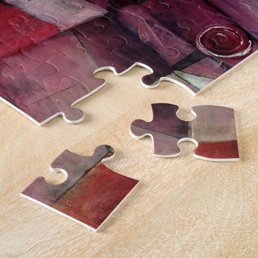 パウル・クレー （Paul Klee）　パズル　パウル・クレー 「バラの庭」 （1920） Legpuzzel (Zijkant)