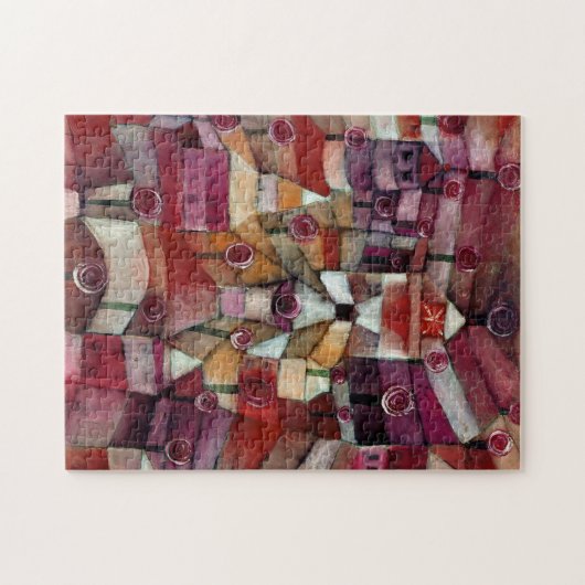 パウル・クレー （Paul Klee）　パズル　パウル・クレー 「バラの庭」 （1920） Legpuzzel (Horizontaal)