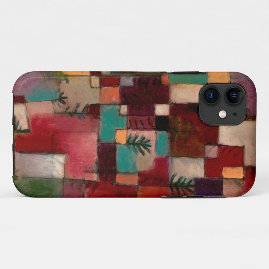パウル・クレー (Paul Klee) 「レッドグリーンとヴィオレットイエローの鼓動」 Case-Mate iPhone Case (Achterkant (horizontaal))