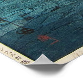 パ ル ノ 神 殿, Parthenon, Hiroshi Yoshida, Woodcut Poster (Hoek)