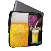 ビール好き専用 LAPTOP SLEEVE (Voorkant Rechts)